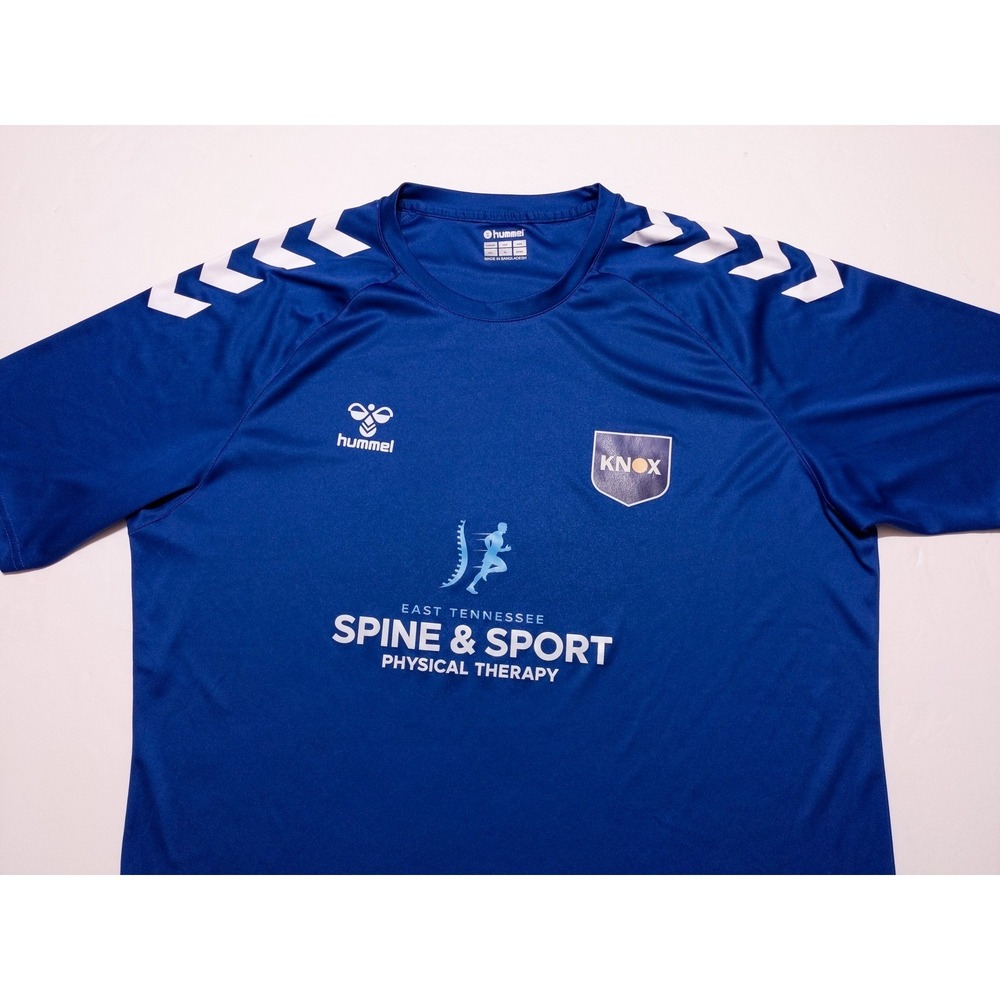 HUMMEL Knox One Knoxville SC Soccer Jersey USL Blue XL - Picture 6 of 8